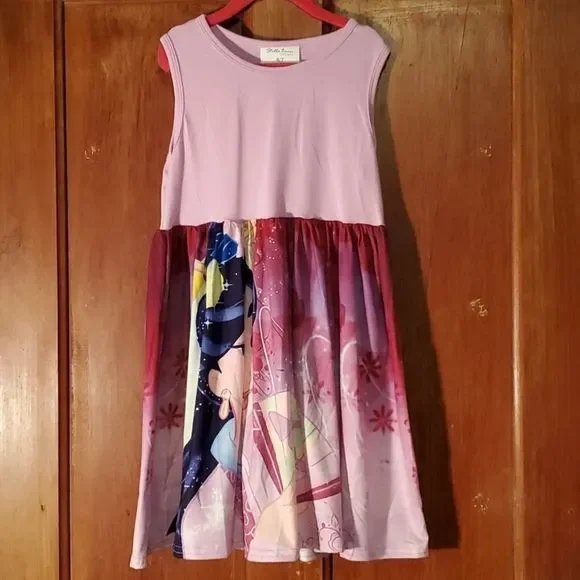 dress purple and white Short-Sleeve Chloe Short White Party Dress